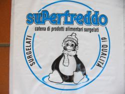 SuperFreddo plastic bag - detail