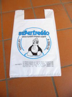 SuperFreddo plastic bag