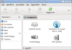 Custom icon for a USB drive in the Nautilus file manager