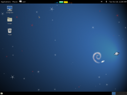 Gnome 3 fall-back mode applets rearranged